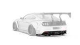 ROBOT CRAFTSMAN  "STORM" Rear Diffuser For Ford Mustang S550.1 S550.2 GT EcoBoost V6 Carbon Fiber or FRP